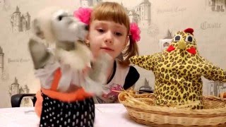 КУРОЧКА РЯБА Русская народная сказка RYABA THE HEN Сказка для самых маленьких