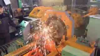 Скоростная сваенавивочная машина сварки каркасов свай Pile Cage Welding Machine