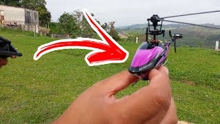 HELICOPTERO DE CONTROLE REMOTO BOM E BARATO FAZ VOO PERFEITO - WLTOYS V944