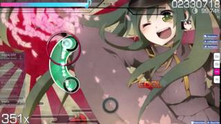 [Osu!] Hatsune Miku-Senbonzakura (Insane+HD)