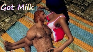 Skyrim mod Got Milk - кормление грудью в Скайриме