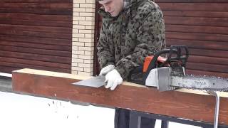 Ровная Торцовка бруса