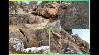 Hidden Forest Statue, Giant Boulders Manipulated and Molten Rock in the Stone/Mudfossil Garden