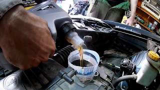 Замена масла и фильтров в FIAT Linea 1.4