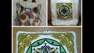 Хозяйственная сумка своими руками - 1часть   #сумка #вышивка