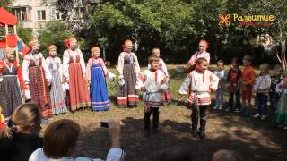 Образцовый ансамбль народной песни "Самаряночка" в гостях у частного детского сада "Развитие".