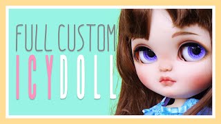 Full Custom Icy Doll - Carving & Faceup