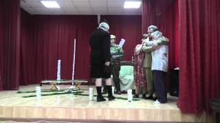 14.05.2015  Сценка "Баллада о матери" Ветераны в школе глухих 00735