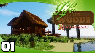 Life in the Woods: Renaissance - Ep. 1: A Beautiful Beginning | LITWR Minecraft Modpack Let's Play
