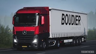 Mercedes Actros MP4 Reworked v1.8 | Euro Truck Simulator 2 Mod