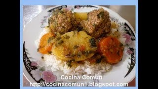 SUDADO DE ALBONDIGAS