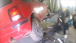 ремонт порога nissan