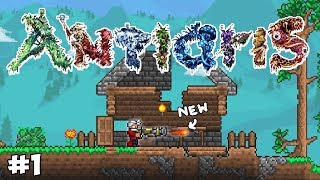 Terraria # 1 Watch out, Robbers! 1.3.5 Antiaris Mod Let's Play