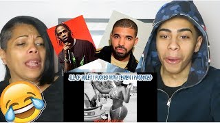RELIGIOUS Mom REACTS to Travis Scott - '' Dicko Mode '' (SICKO MODE PARODY) *SHE STARTED PRAYING*