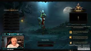 Quin69 HC WD dies [Diablo 3 Season 7 hardcore] (after 1h50min season start)