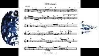 Freylekh Zain - Anon - Lead Sheet Klezmer 160 bpm Video 12
