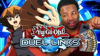 BEST ANIME MOBILE GAME! First Time Playing Yu-Gi-Oh Duel Links! PvP MARATHON! (GX Update)