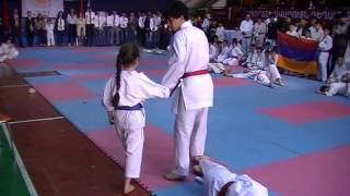 ARMENIAN ''JYOSHINMON KARATE TEAM'' DEMONSTRATION IN WSKU INTERNATIONAL KARATE TOURNAMENT 2015 (HD)