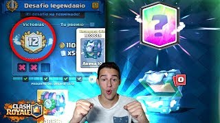 ¡BARAJA PARA GANAR FÁCIL EL DESAFÍO LEGENDARIO y COFRE LEGENDARIO GRATIS! - Clash Royale