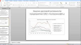 Расчет коэффициентов деловой активности на примере ОАО «Газпромнефть»