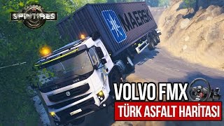 Spin Tires Asfalt Türk Haritası - VOLVO FMX [WheelCam]