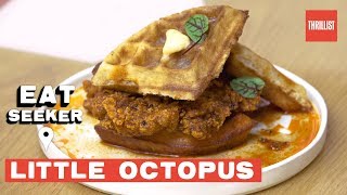 Nashville Hot Chicken, Meet LA Waffles || Eat Seeker: Little Octopus