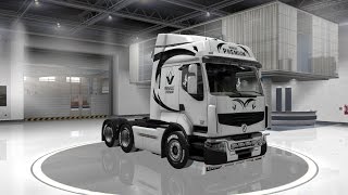 Euro Truck Simulator 2 обзор мода (Renault Premium Reworked v3.3)