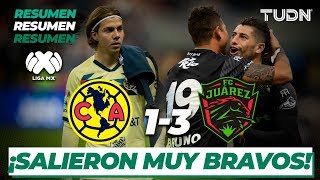 Resumen y Goles | América 1 - 3 FC Juárez | Liga Mx - J-4 CL-2020 | TUDN