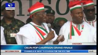 Jonathan, PDP Leaders Woo Osun Citizens Ahead Of Guber Election Pt.14