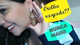 resenha:ADESIVO PARA ORELHA RASGADA!