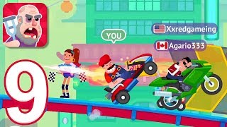 Happy Racing - Gameplay Walkthrough Part 9 - New Online Race (iOS)