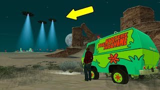 Я нашёл НЛО в GTA San Andreas...?