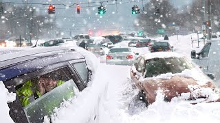 The end of Denver! The strongest snow storm ever suddenly hit Colorado!
