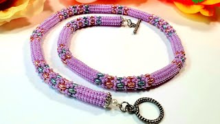 Herringbone Bead Harness/DIY Harness/Жгут из бисера/Жгут из бисера ТВИН/Жгут иглой