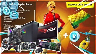 Fortnite "LAGUNA SKIN" Starter Pack  / £1000 GAMING PC & 10K V-BUCKS