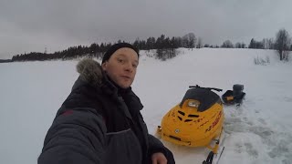 детский бензиновый снегоход ski doo BRP mini z