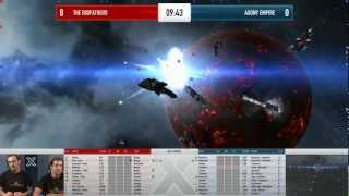 EVE Online - AT10 Day 7 Match 4 - The G0dfathers vs Agony Empire