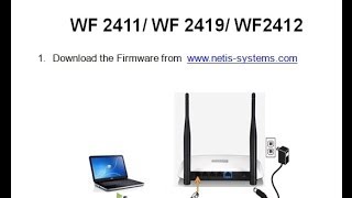 Netis WF2411/ WF2412/ WF2419 (Firmware Upgrade)