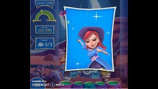 Bubble Witch 2 -- Level 2296 -- NO BOOSTERS