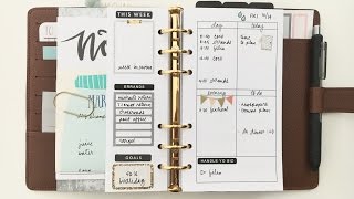 Updated Louis Vuitton Agenda MM Setup and Week in Review