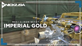 M4A1-S-Iron Beast-Imperial Gold | CROSSFIRE China 2.0