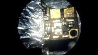 Урок - 12  пайка мелких деталей на плате на iPhone 4S (Оригинал)