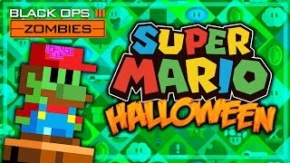 SUPER MARIO HALLOWEEN ★ BLACK OPS 3 ZOMBIES MOD