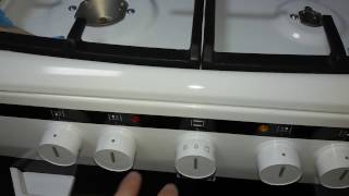 HANSA FCGW 51030 газовая плита с электрической духовкой