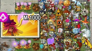 Plants vs Zombies 2 - Alv Super Bruja Avellana Level 1000