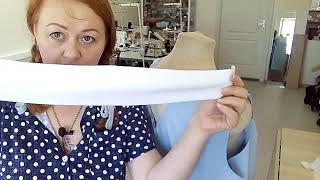 Часть 4. Сборка платья. ВОРОТНИК ХОМУТ.