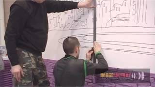 Как правильно клеить фотообои