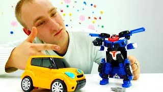 Детское видео про машинки и роботы. Игрушки для мальчиков Трансформеры