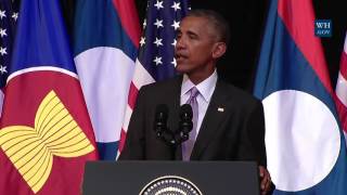 Obama In Laos - Full Speech To People Of Laos