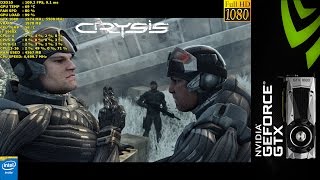 Crysis Maxed Out 8XMSAA 1080p | GTX 1080 FE | i7 5960X 4.5GHz